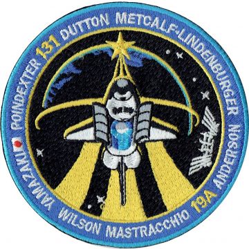 5" RAFFAELLO ISS MODULE PATCH NASA NINJA TURTLES STS-133 SPACE MISSION 