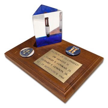 Gemini 11 Flown Heatshield Lucite