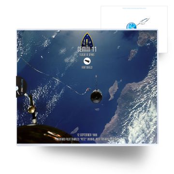 Gemini 11 Flown Heatshield Artifact #2