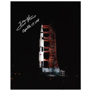 Apollo 13 Signed Launchpad Photo