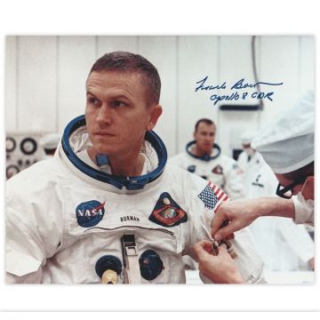 Apollo 8 Signed Suit Up Photo