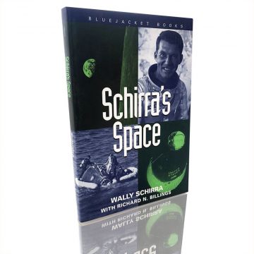 Wally Schirra Signed Schirras Space Book