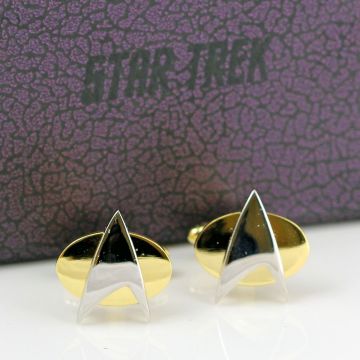 Star Trek Delta Shield Cufflinks