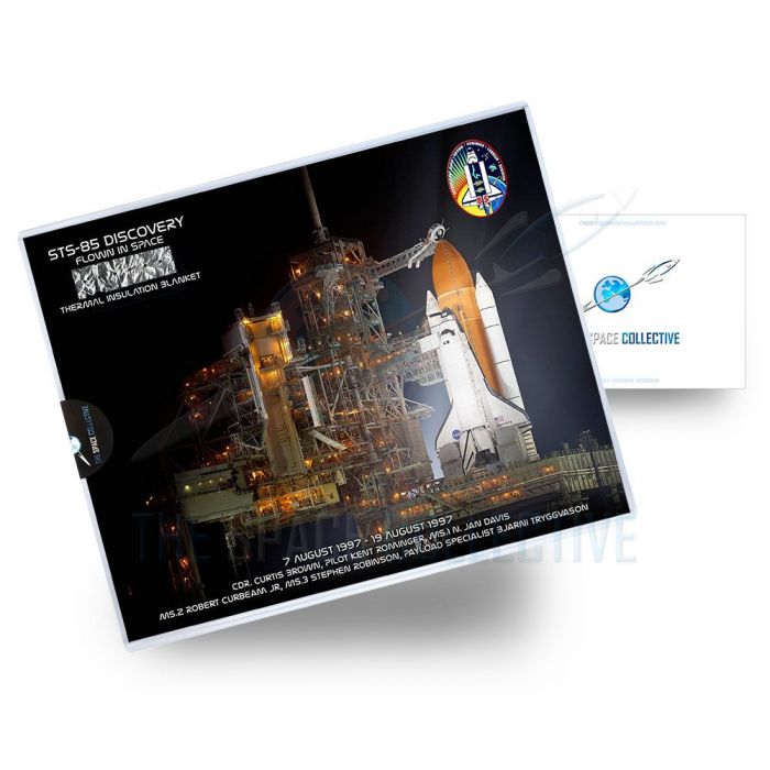 Space Shuttle STS-85 Discovery Flown Insulation Blanket main product photo