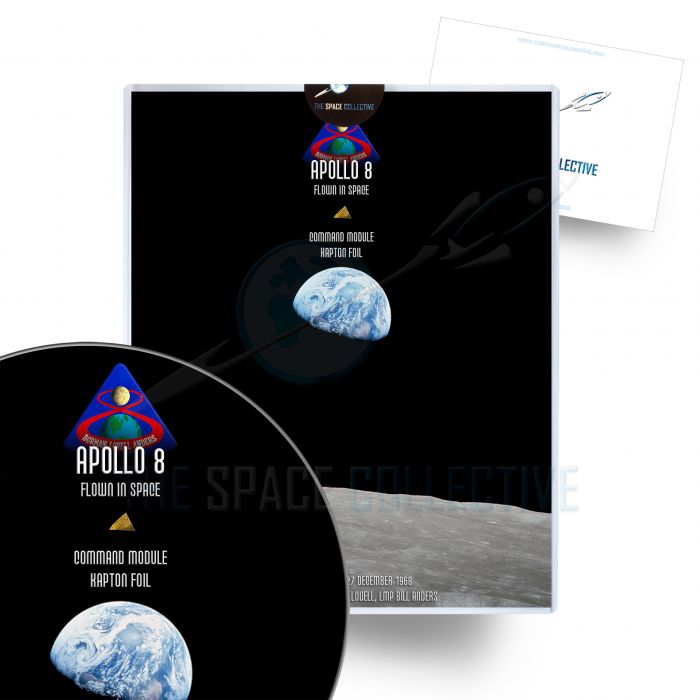 Apollo 8 Flown Command Module Kapton Foil Artifact main product photo