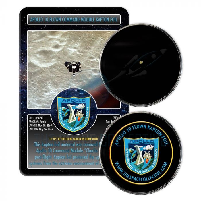 Space Series - Apollo 10 CM Flown Kapton Foil main product photo