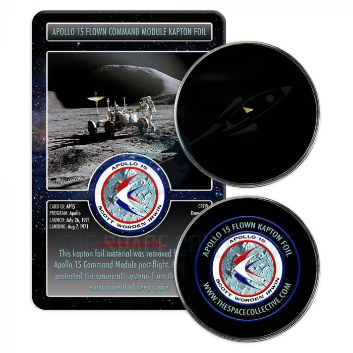 Space Series - Apollo 15 CM Flown Kapton Foil main product photo