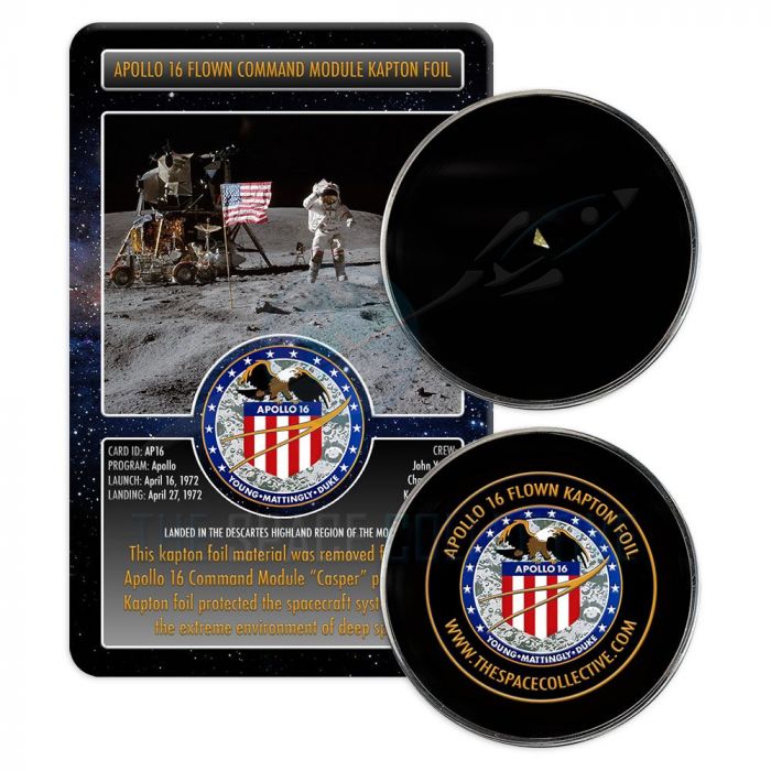Space Series - Apollo 16 CM Flown Kapton Foil main product photo