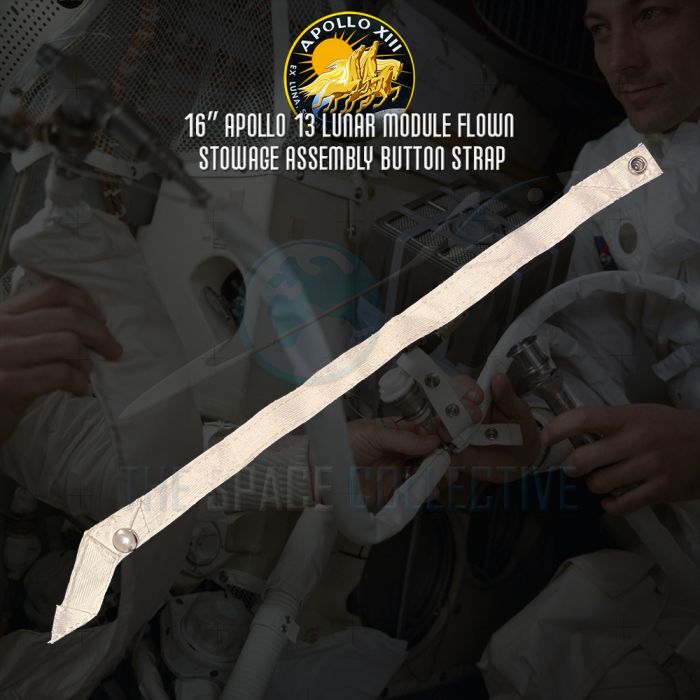 Apollo 13 Lunar Module Flown 16-Inch Stowage Strap main product photo
