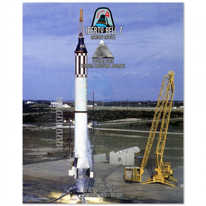 Liberty Bell 7 Flown Titanium Plate #3 main product photo