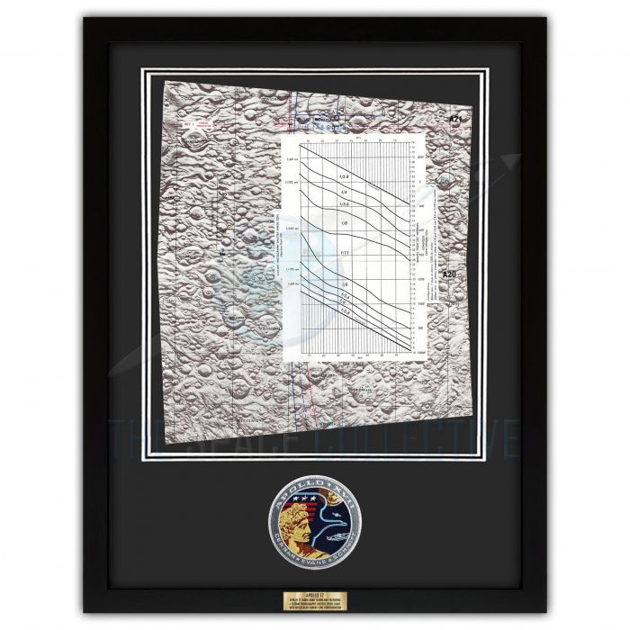 Apollo 17 Flown Hasselblad Double Chart Map main product photo