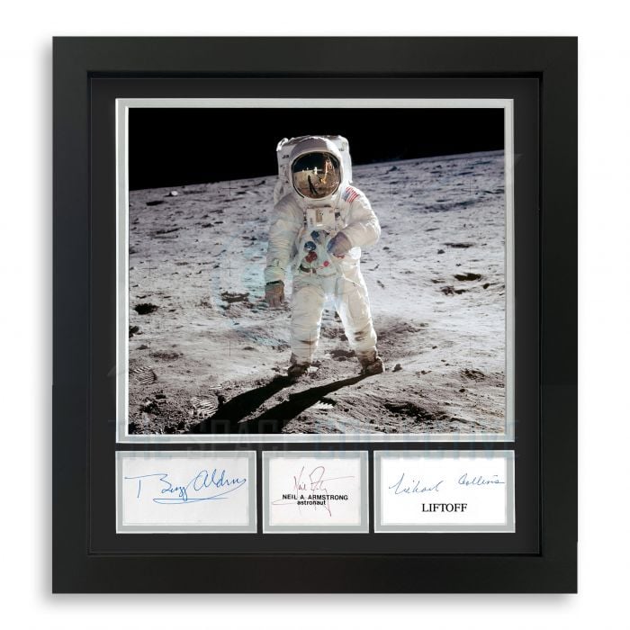 Apollo 11 Crew Signed Card Set main product photo