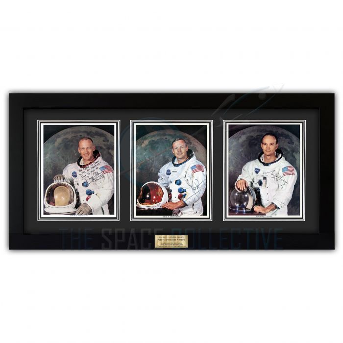 Apollo 11 Crew Signed Official WSS Lithos main product photo