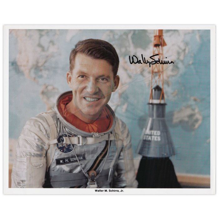 Wally Schirra Signed Sigma 7 Litho main product photo
