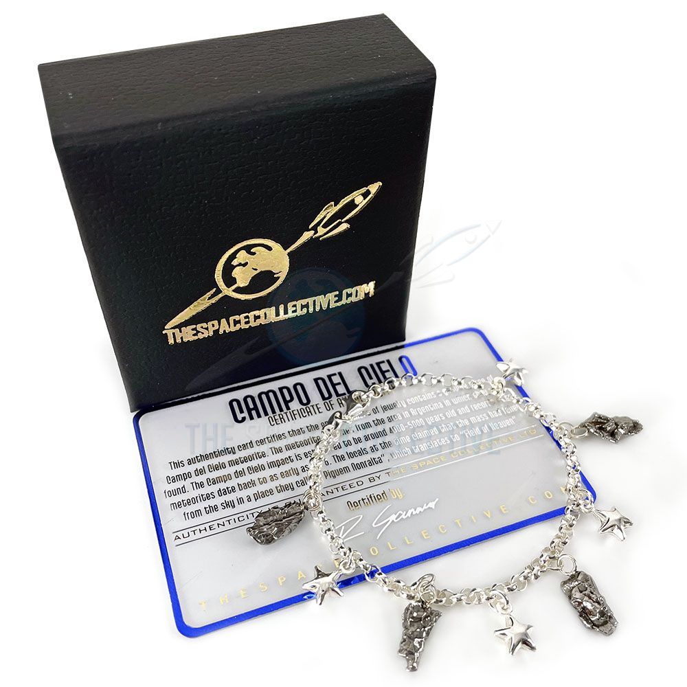 Silver Star Meteorite Bracelet | Meteorite Jewelry