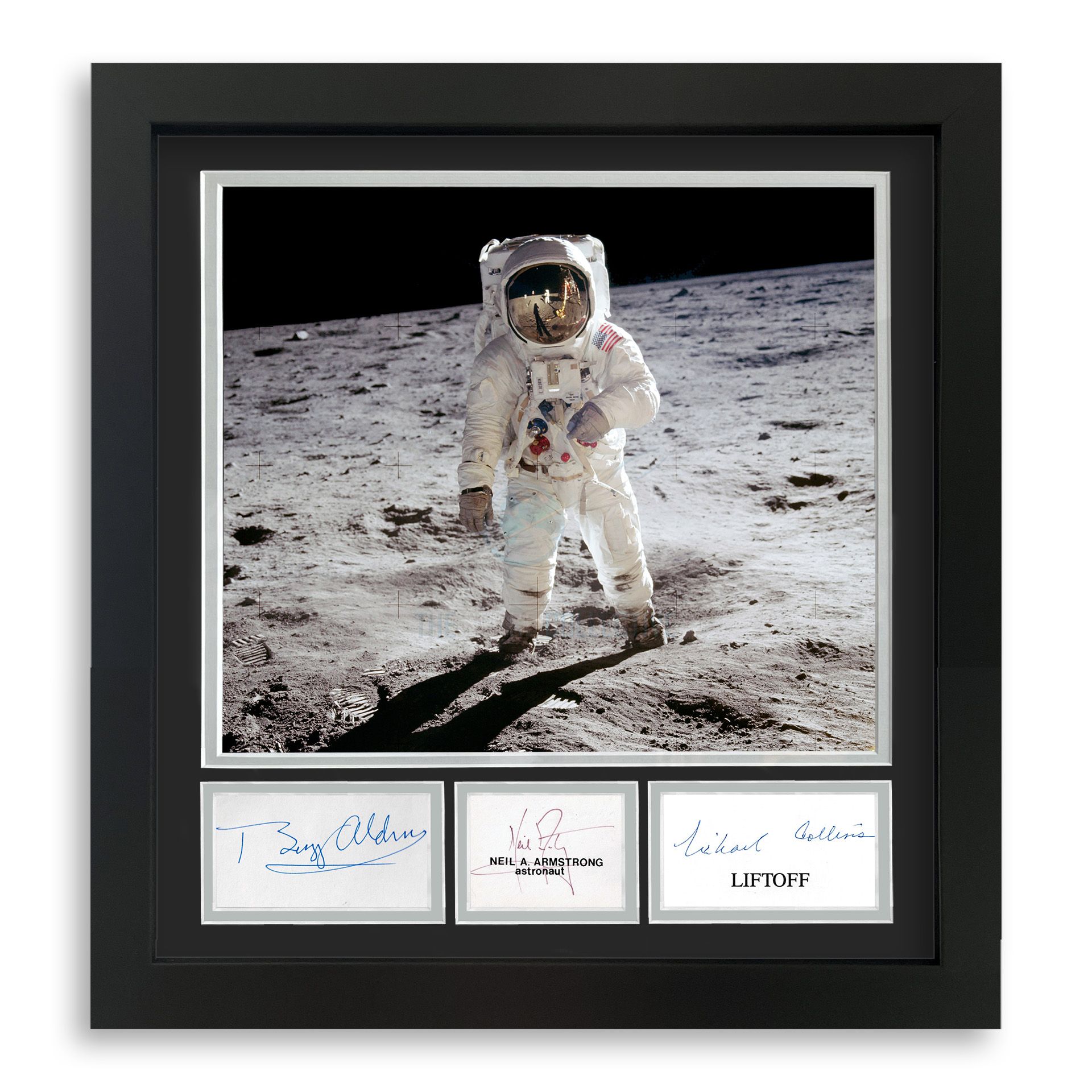 Apollo 11 Crew Signed Card Set