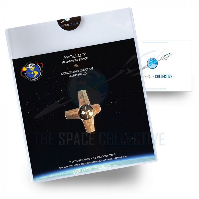 Apollo 7 Flown CM Heatshield Artifact main product photo
