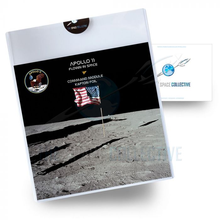 Apollo 11 Flown CM Kapton Foil Artifact #2 main product photo