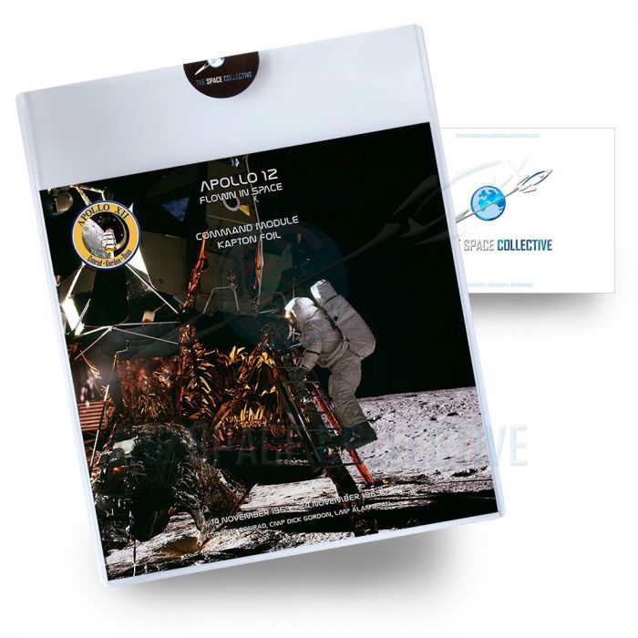Apollo 12 Flown CM Kapton Foil Artifact #2 main product photo