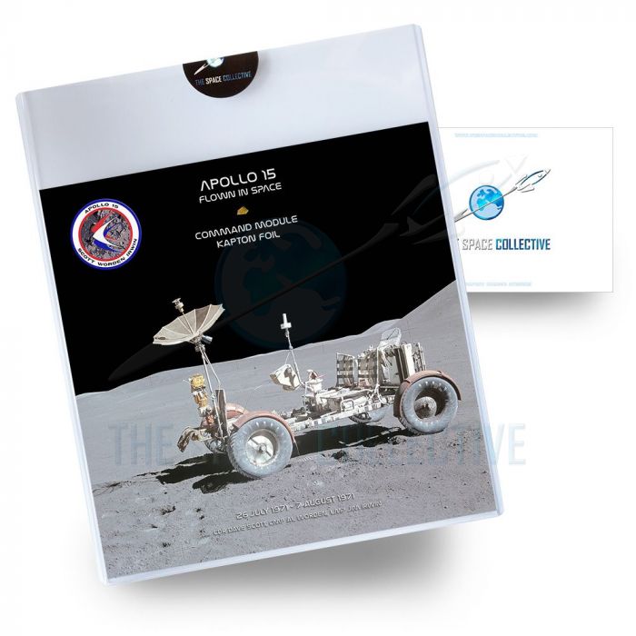 Apollo 15 Flown CM Kapton Foil Artifact #2 main product photo