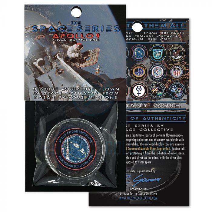 Space Series - Apollo 9 CM Flown Kapton Foil main product photo