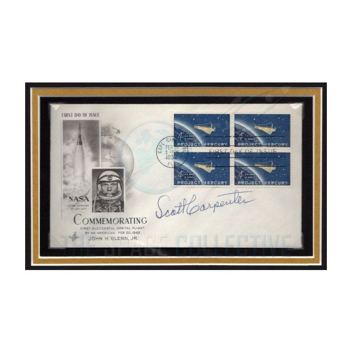 Scott Carpenter Signed Flight Cover main product photo