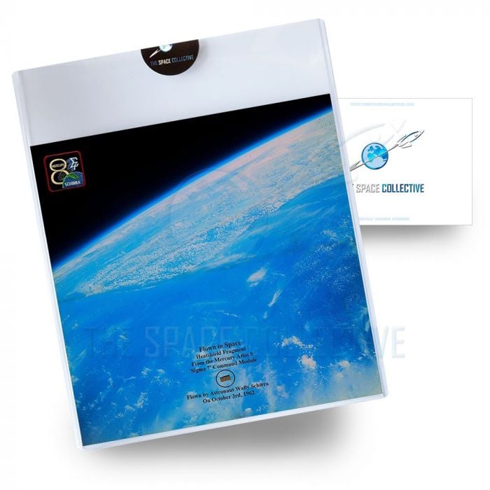 Mercury Sigma 7 Flown Heatshield Artifact - Horizon Picture main product photo