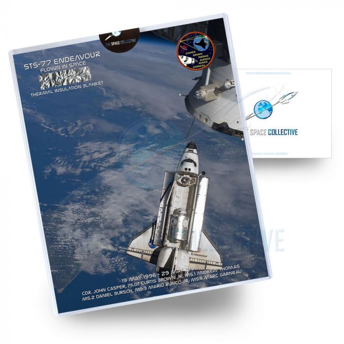 Space Shuttle STS-77 Endeavour Flown Insulation Blanket main product photo