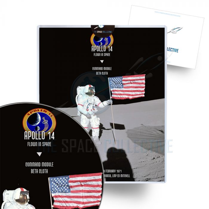 Apollo 14 Flown Command Module Beta Artifact main product photo