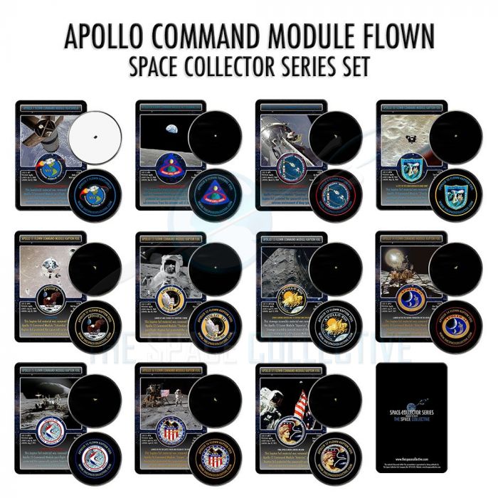 Space Series - Complete Apollo CM Flown Set main product photo