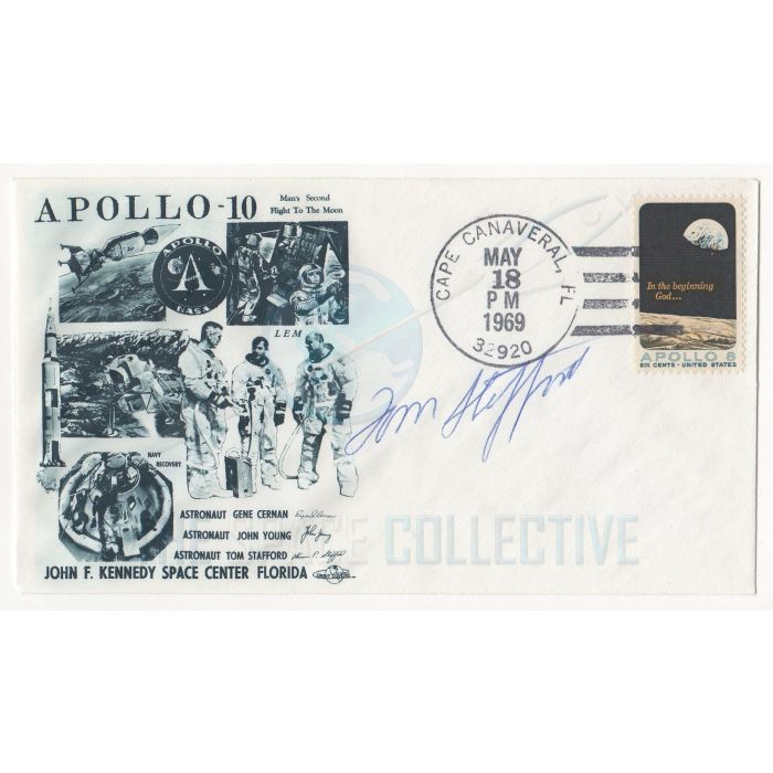 Apollo 10 Signed Second Lunar Spaceflight Cover main product photo