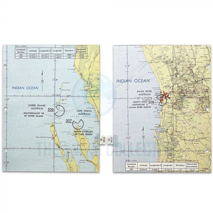 Apollo 9 Flown Perth-Australia Landmark Map main product photo