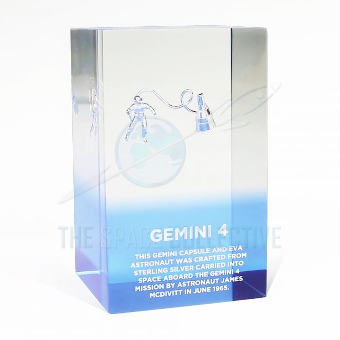Gemini 4 Flown Astronaut & Capsule Pin Lucite main product photo