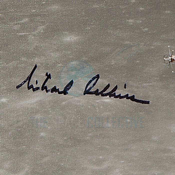 Apollo 11 Crew Signed 16x20 Moonshot Frame