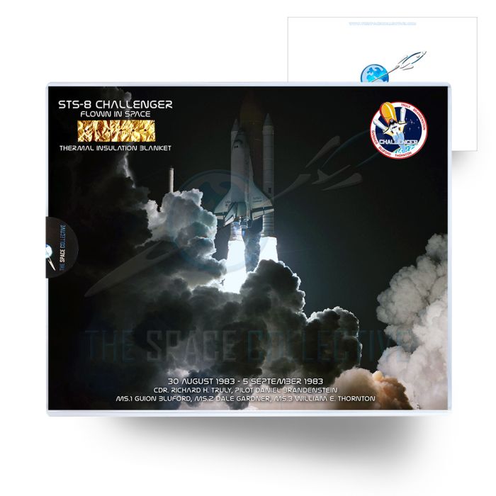 STS-8 Space Shuttle Challenger Flown Insulation Blanket main product photo