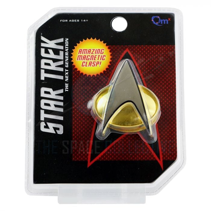 Star Trek The Next Generation Communicator Pin Combadge Com Badge Uniform 
