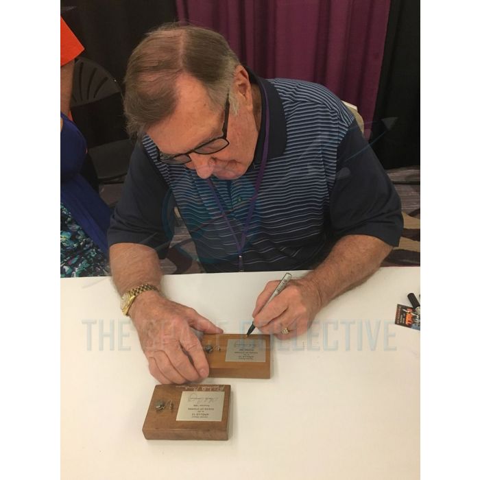 Apollo 12 LM Flown & Signed SNAP 27 Pin