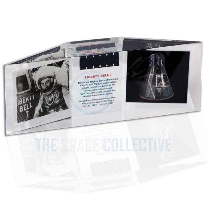 Mercury Liberty Bell 7 Flown Film Lucite main product photo