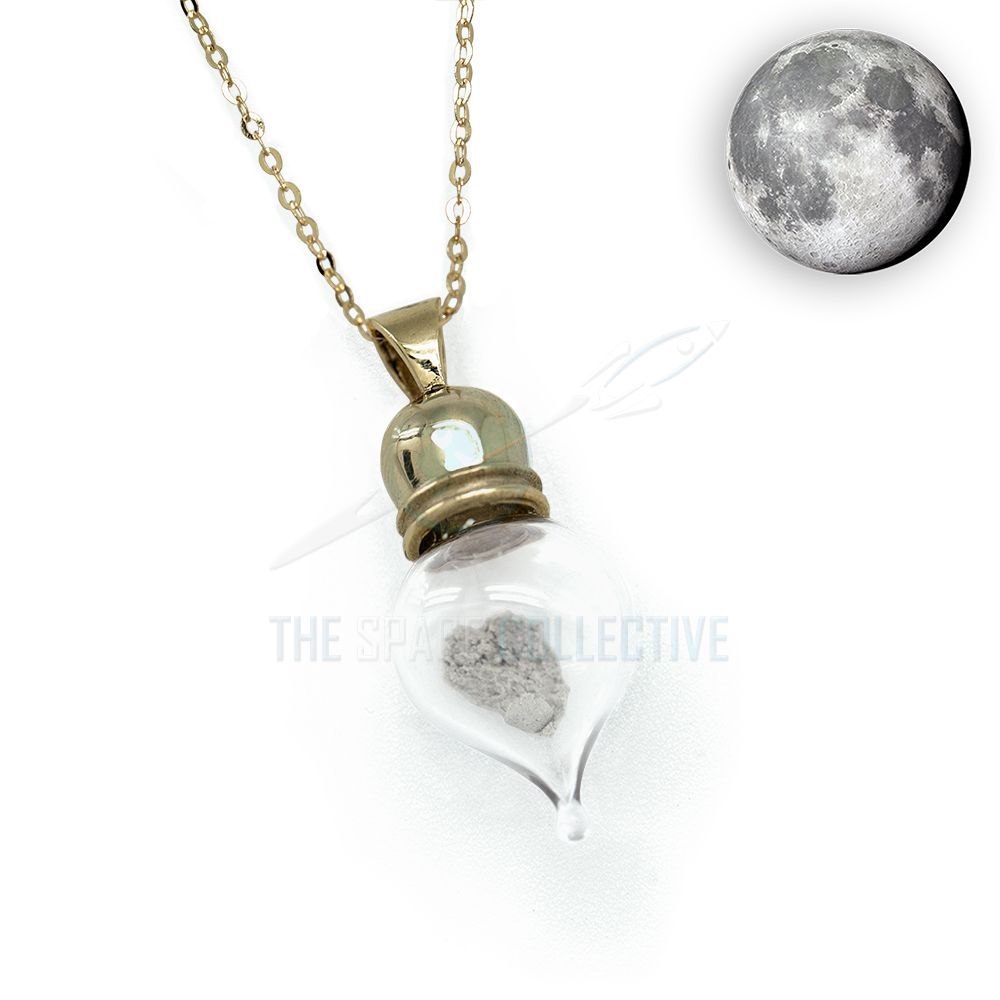 Mars Dust Necklace Tear Drop Shape | The Space Store