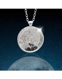 I Love You to the Moon and Back Moon Necklace