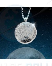I Love You to the Moon and Back Moon Necklace