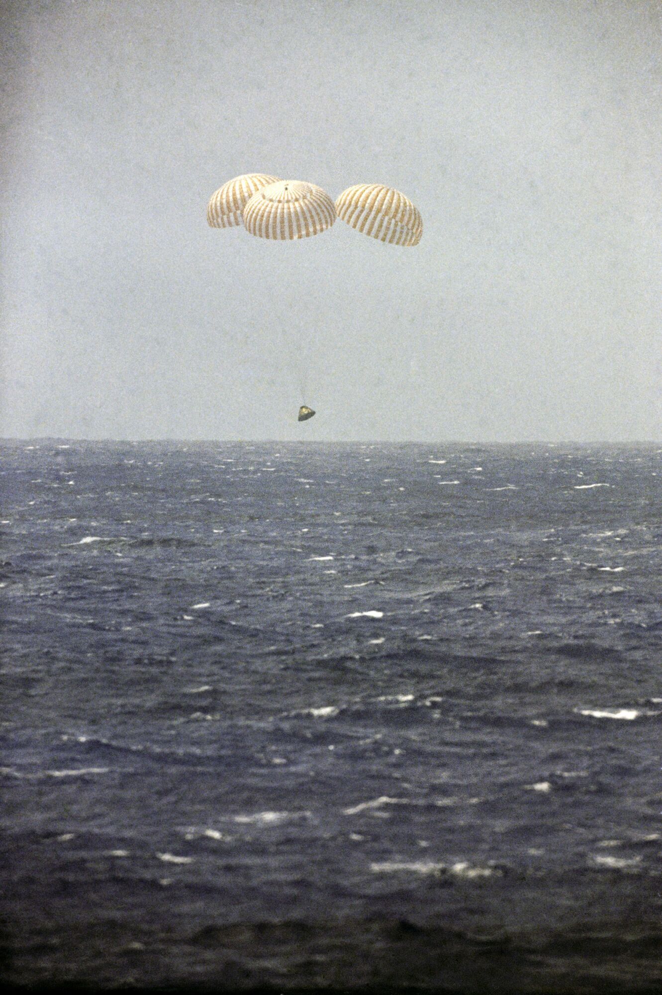 Splashdown after Apollo 12 mission