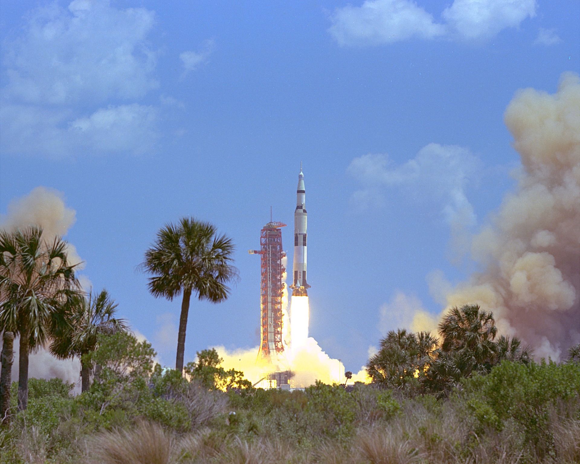 Apollo 16 launch