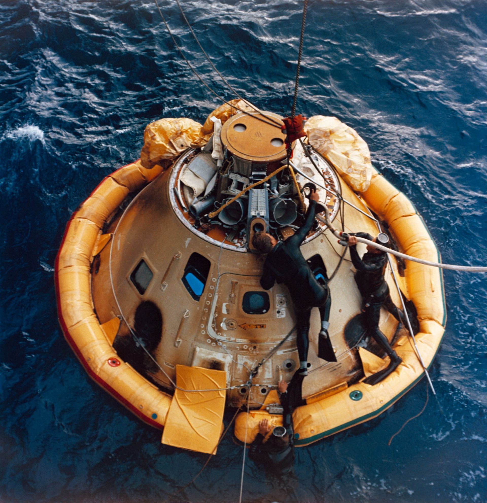 Apollo 6 splashdown