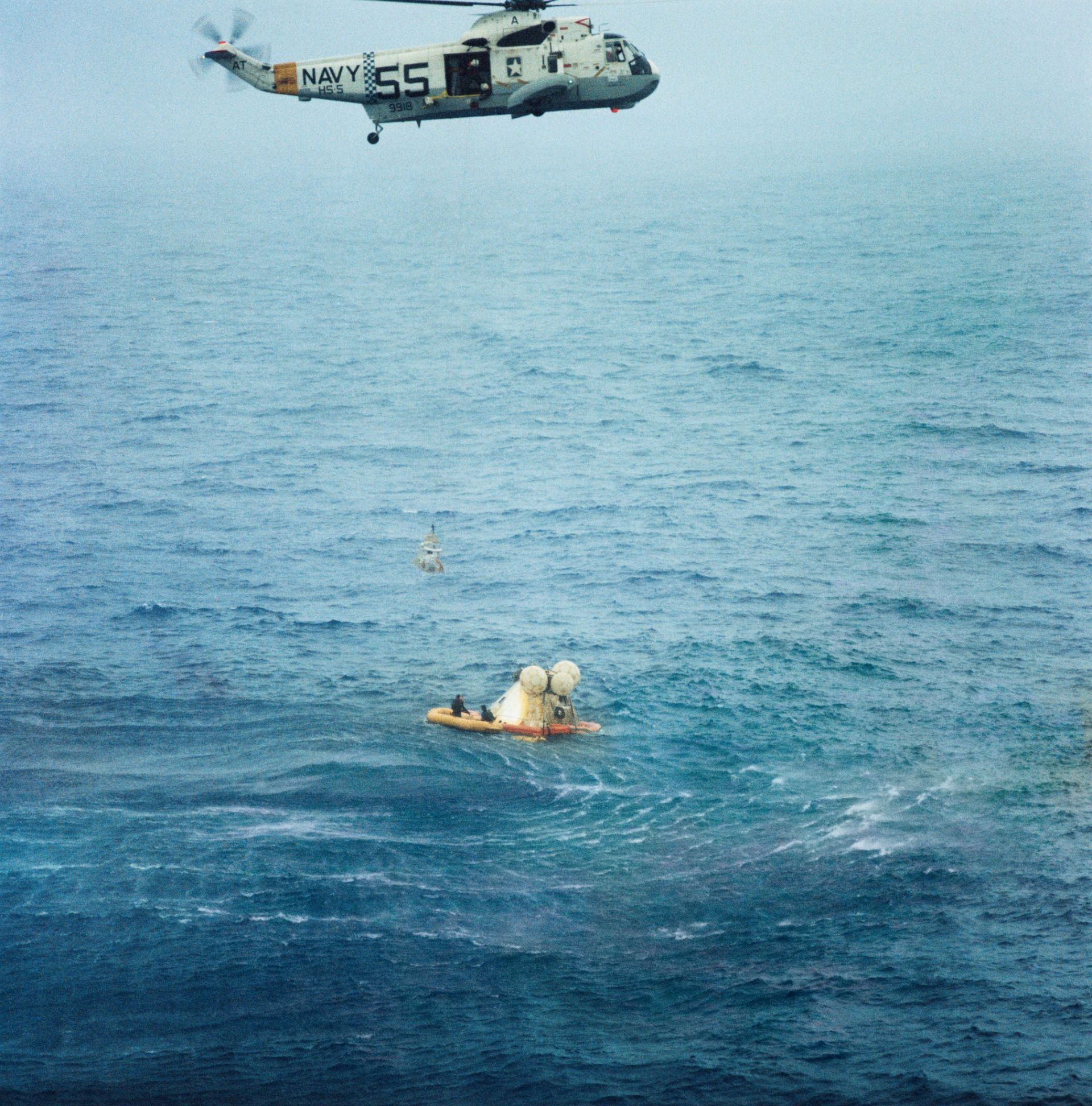 Apollo 7 splashdown