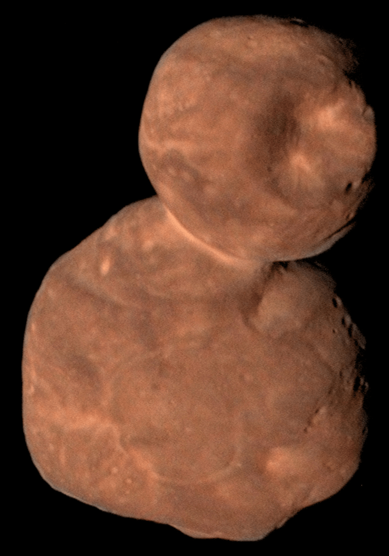 View of Ultima Thule from New Horizons
