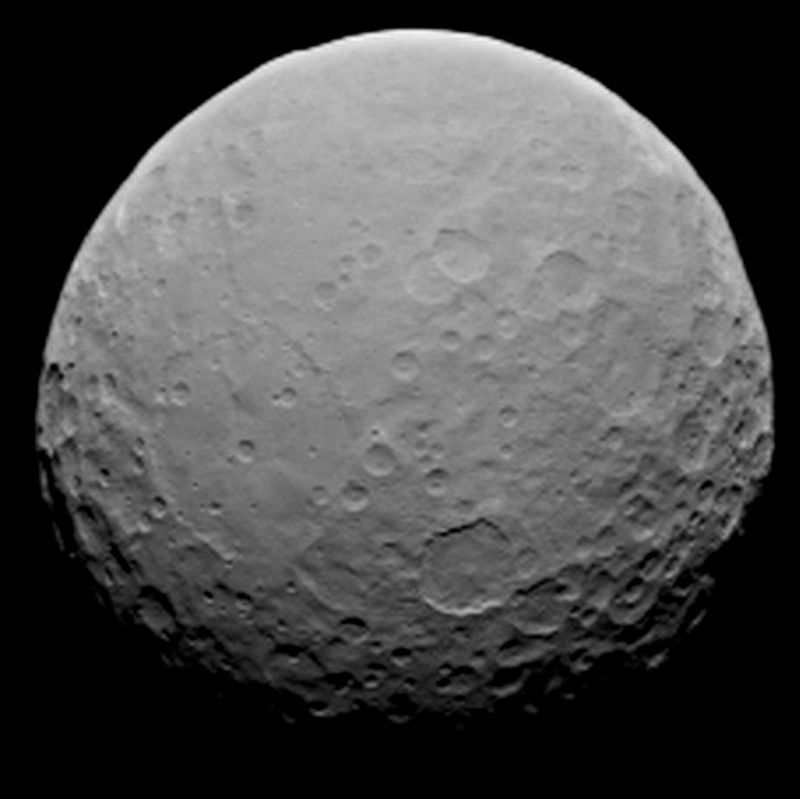 Ceres seen from the Dawn spacecraft