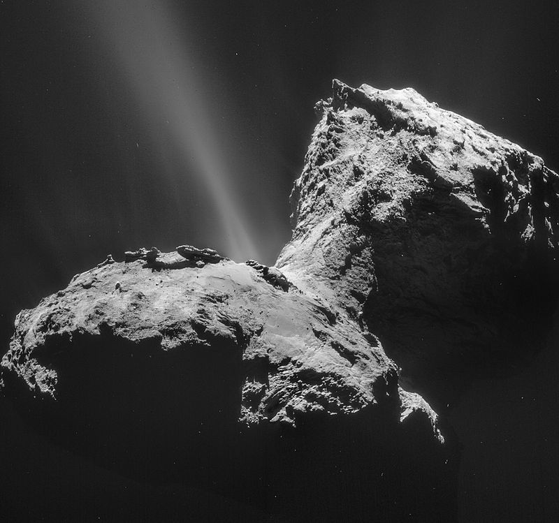 Comet 67P from Rosetta