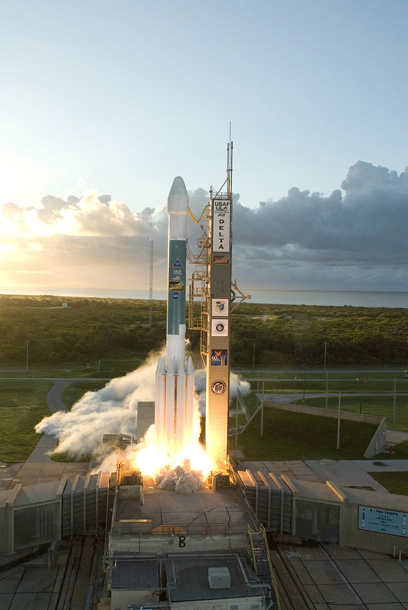 Dawn space probe launch