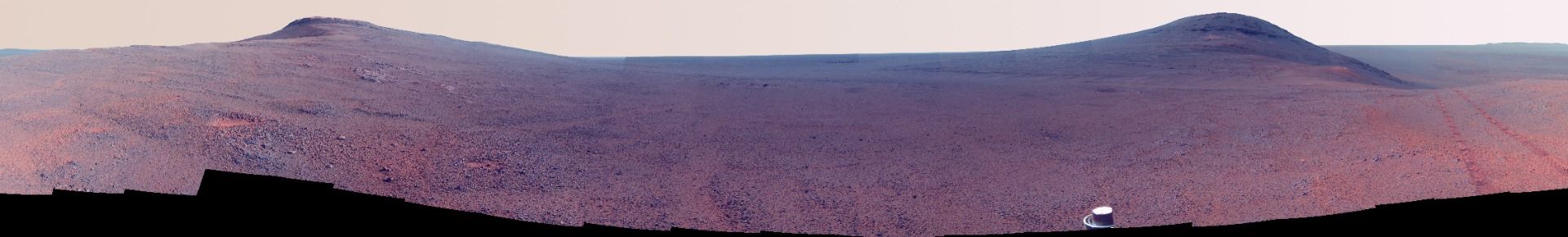 Panorama of Mars from Opportunity